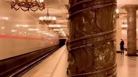 St. Petersburg Metro in Russia