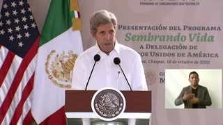 John Kerry Touts Creating Auto Jobs in Mexico as a Positive Effect of Biden’s Green Energy Policies