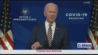 Huh? Biden Speaks of "President Elect" Harris