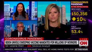 INSANE CNN Commentator Says Unvaccinated People Shouldn't Be Allowed to Travel
