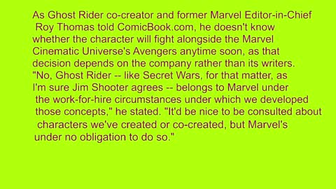 Ghostrider TV show rejected by Hulu/ What Now?