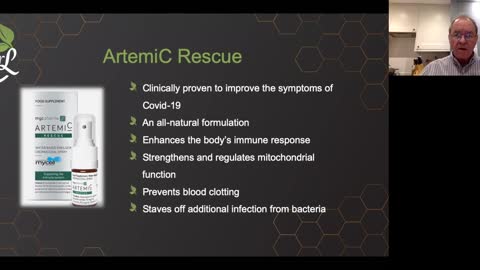 ArtemiC Rescue - 100% plant based: Clinical Studies COVID-19