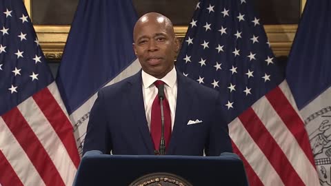 Eric Adams Decries Divisive 'Ideological Wars,' COVID-19 Shutdowns In First Address As NYC Mayor