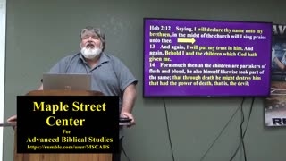 Hebrews Chapter 3