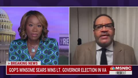 Michael Dyson telling Joy Reid that Winsome Sears is a white supremist 'puppet'