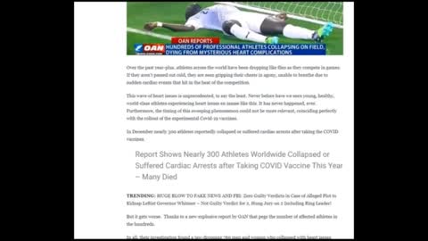 769 Young Athletes Have Collapsed While Competing In The Past Year