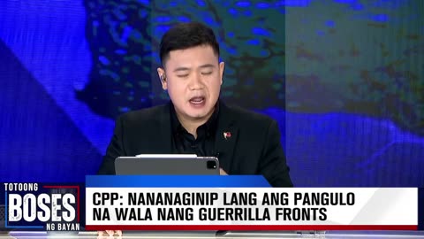 CPP: Nananaginip lang ang pangulo na wala nang guerrilla fronts