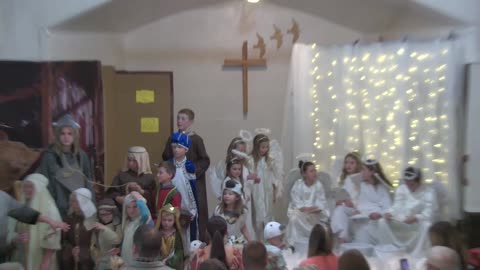 Luke 2:1-20~ The Fumbly Bumbly Angels ~ Children's Christmas Program