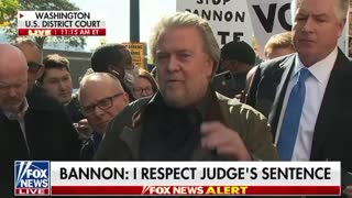 Bannon Speaks After Sentencing 🔥