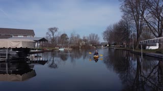 A kayak tour of Gun Lake