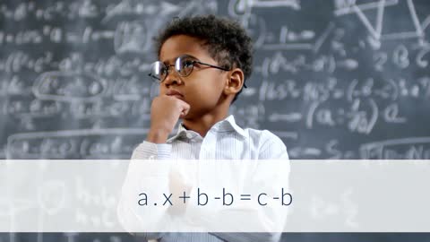 Equation '' a . x + b = c '' How to find 'x' ?