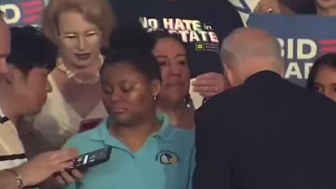 1% Joe Ignores Black Woman | Turn To MAGA Lady (We’ll Show You Love)