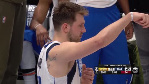 Luka Doncic just made the Luckiest Shot of the entire Season