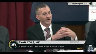 Dr. Ryan Cole on the toxic spike protein in the vaccine.