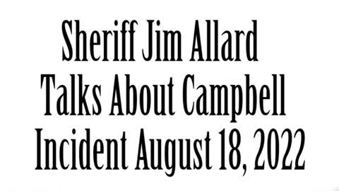 Wlea News Sheriff Allard August 18 2022