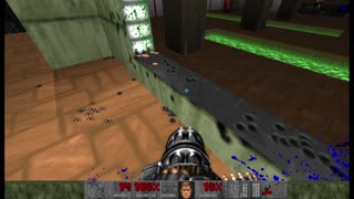Brutal Doom - The Shores of Hell - Tactical - Hard Realism - Spawning Vats (E2M7)