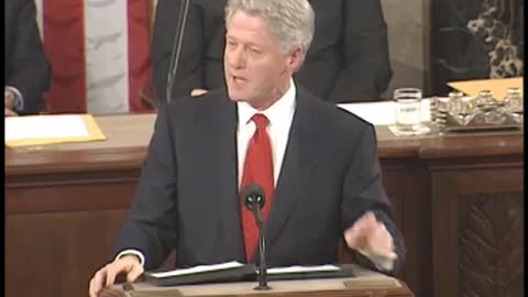 Bill Clinton state of the union speech 2000 vowing to open trade with china sourced