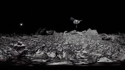 Immersive Odyssey: Sample Asteroid Bennu in 360° Detail 🌌🔍🚀