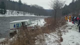 United States Postal Vehicle Retrieved From River