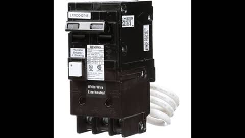 Review: Siemens QF220A QF220 Ground Fault Circuit Interrupter, 20 Amp, 2 Pole, 120 Volt, 10,000...