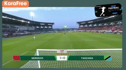 Summary of the match between Morocco🆚Tanzania #AFCON2023 , CAN AFRICA