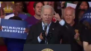 Biden SCREAMS and shakes like a madman during bizarre speech