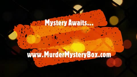 Solve a Murder Mystery Box