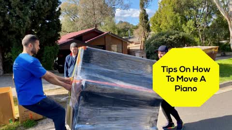 Tips On How To Move A Piano