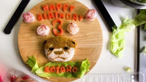 Otter Kotaro Happy Birthday Cake Surprise Party!