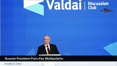 Putin at Valdai 2023 (Clear English Audio)