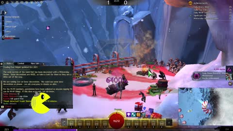 Guild Wars 2 - Wintersday - Winter Wonderland - Easy Path - December 2021