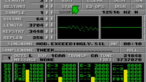 Amiga and Atari ST Protracker Music Mods - Exceedingly Silly