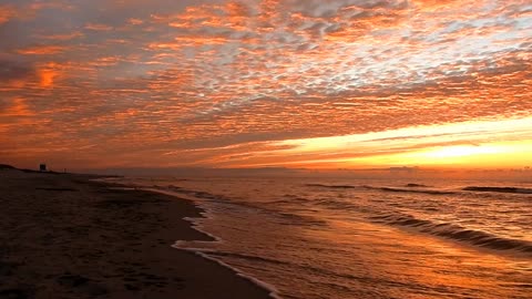Sea Beach sunset