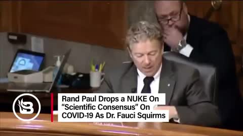 Rand Paul drops facts about covid!