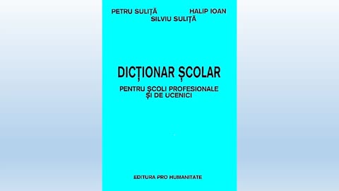 eBook 025 Dictionar Scolar