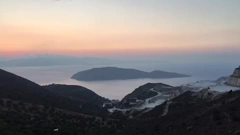 Sunset in Crete, Greece