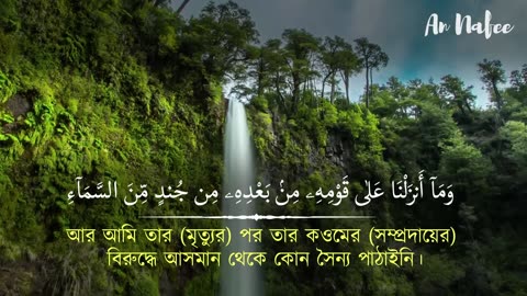 অন্তর শীতল করা সূরা ইয়াসিন এর তিলাওয়াত ┇ Surah Yasin Recited by Ismail An Nouri ┇ An Nafee