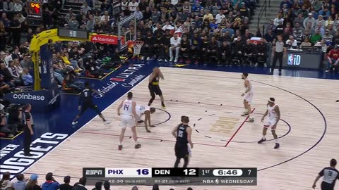 Gordon Dominates the Paint! Early Dunks Fuel Nuggets