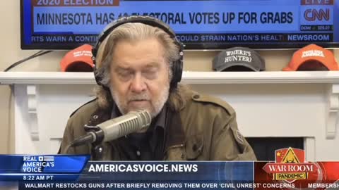 Steve Bannon putting the hammer down