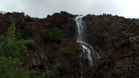 Water Falls from the top