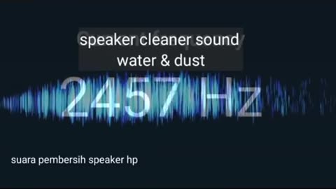 Water removal sound phone