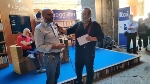 Mario Biglietto a NapoliCittàLibro