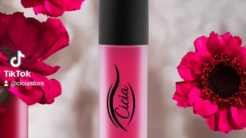 Cicia Premium Pink Lip Oil - Cherry Moisturizing and Nourishing Glossy Finish | Lip Care Treatment