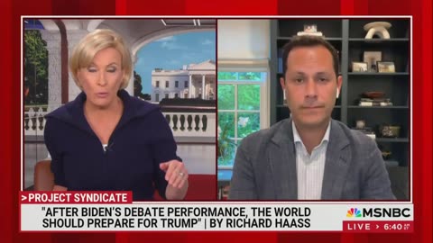 Mika Brzezinski Interrupts Sam Stein With Audible Sigh after He Floats Kamala Harris Replacing Biden