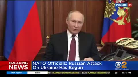 Russian official NATO attacks Ukraine