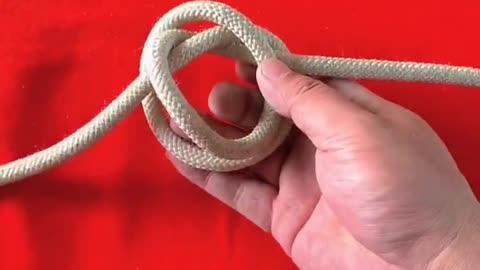 How to Tie the knotting skills in life, you can learn at a glance #34