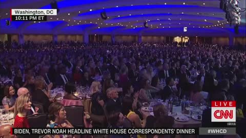 Joe Biden Takes Shot at Fox News During WHCA Dinner Address