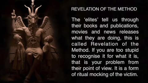 Revelation of the Method