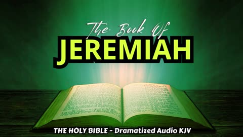 ✝✨The Book Of JEREMIAH | The HOLY BIBLE - Dramatized Audio KJV📘The Holy Scriptures_#TheAudioBible💖
