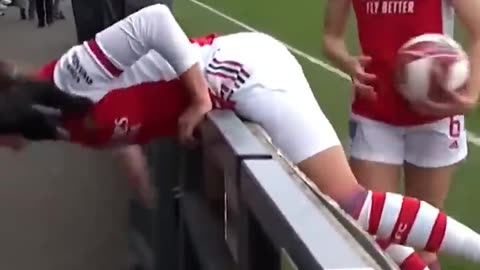 🤣🤣 The Crazy Moments in Women's Football #shorts